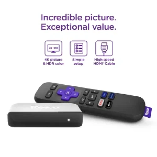 Roku Premiere 4K/HDR Streaming Media Player
