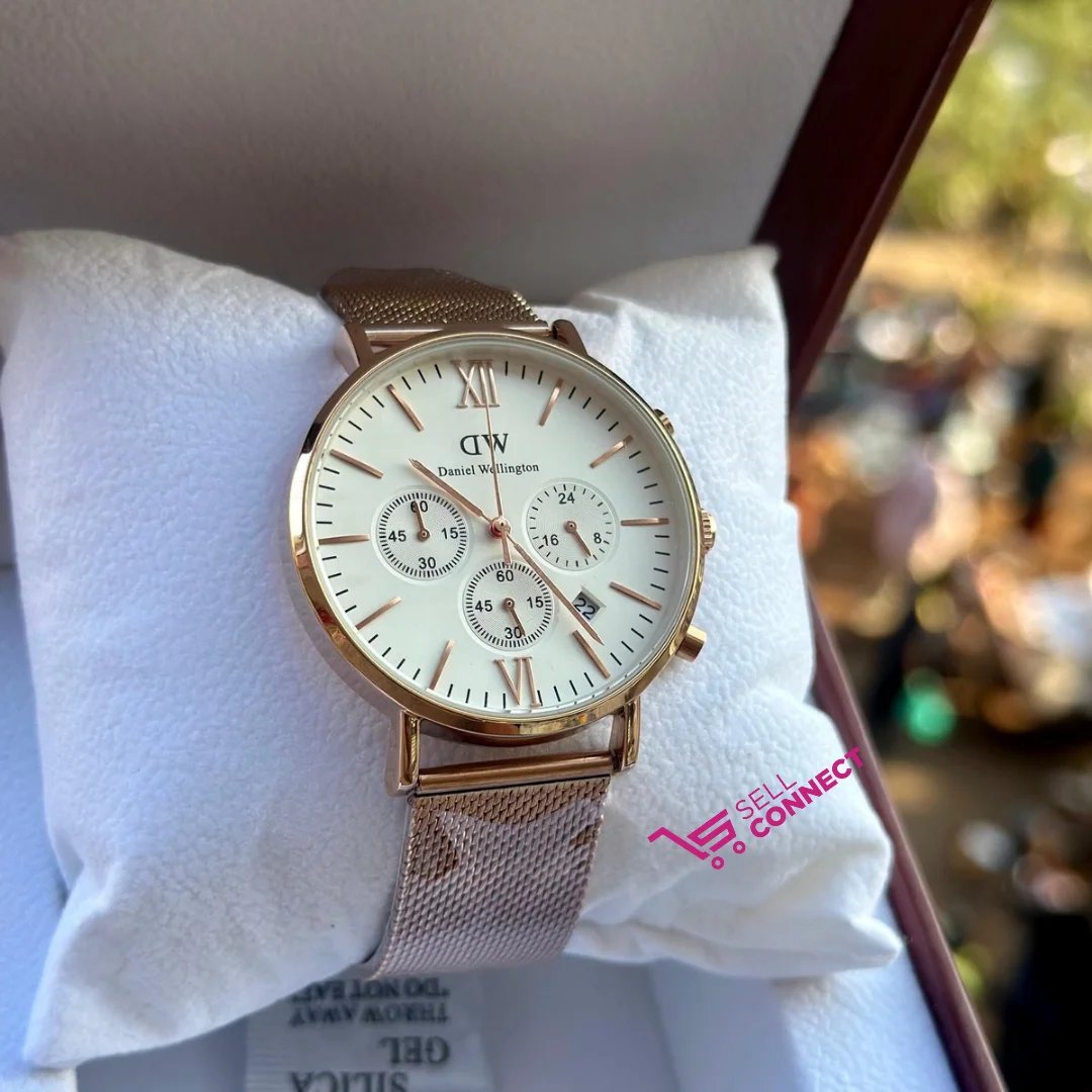 DW Daniel Wellington mens watch (Gold)