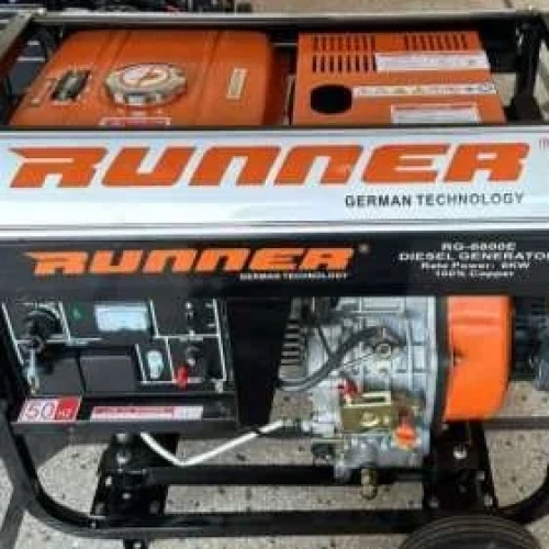 1KW Gasoline generator 230V 50H recoil start. Runner German Technology.