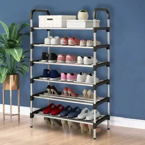 6 Tiers Space-Saving Multi-Layer Shoe Rack