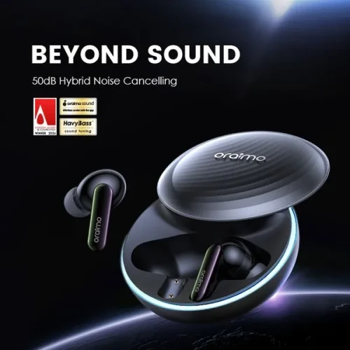ORAIMO SPACE BUDS HYBRID ANC TRUE WIRELESS EARBUDS CUSTOMIZED VOICE PROMPT
