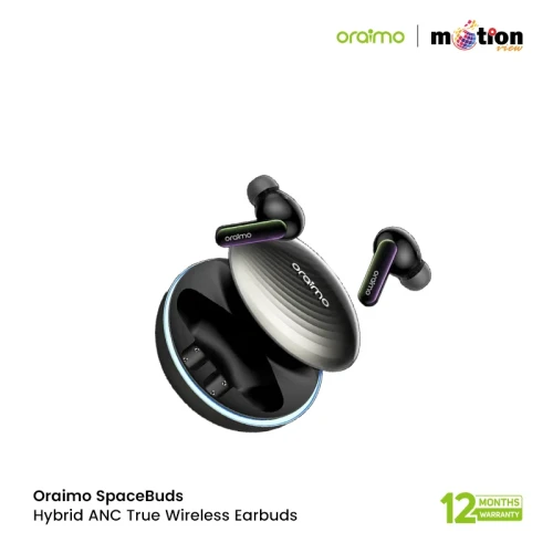 ORAIMO SPACE BUDS HYBRID ANC TRUE WIRELESS EARBUDS CUSTOMIZED VOICE PROMPT