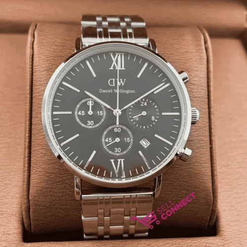 Silver DW men's watch