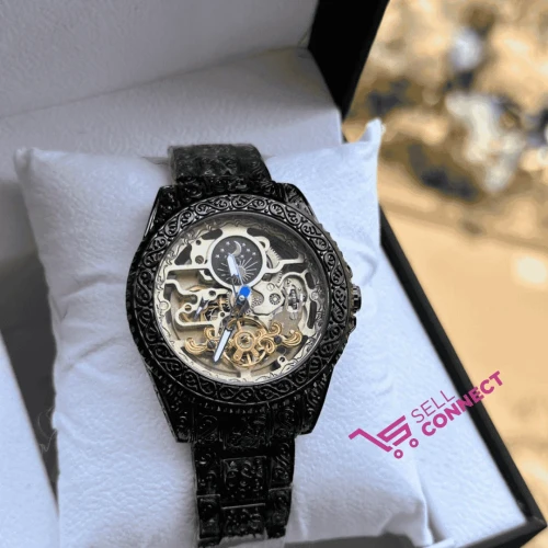 Skeleton men's Rolex watch