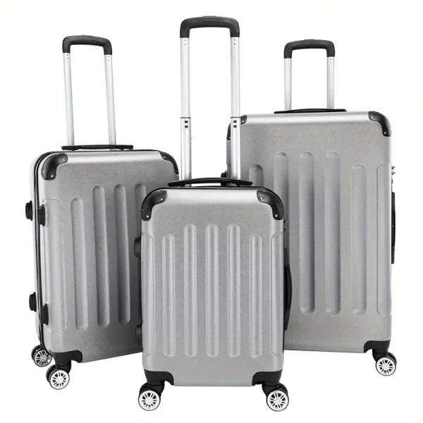 3 piece plastic travel bags