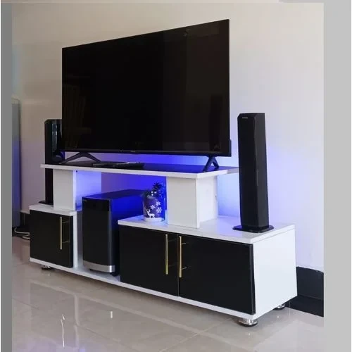 Modern TV Stand With LED Lights