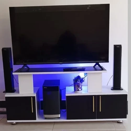 Modern TV Stand With LED Lights