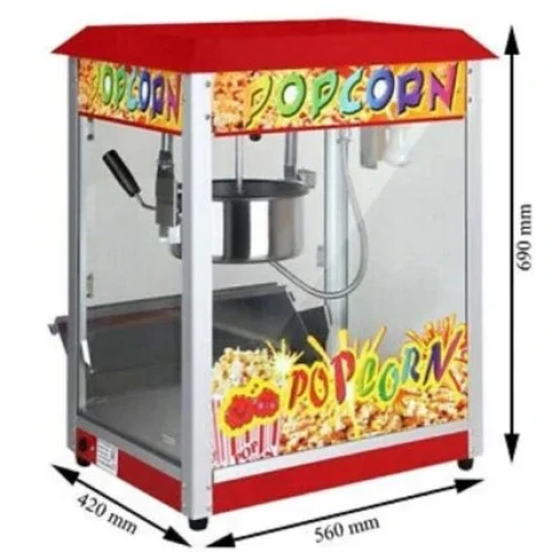 1300W Commercial Electric Popcorn Maker Machine