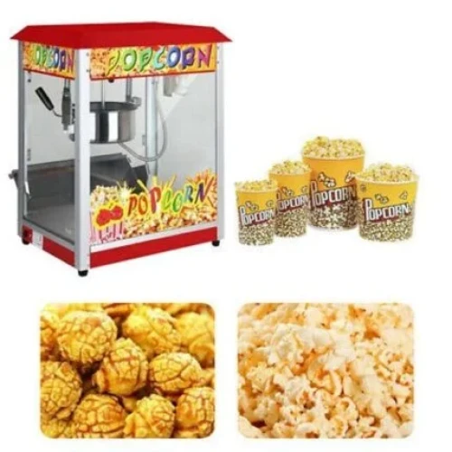 1300W Commercial Electric Popcorn Maker Machine