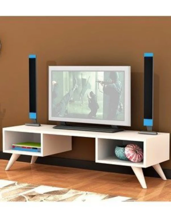 Naomi white Tv stand