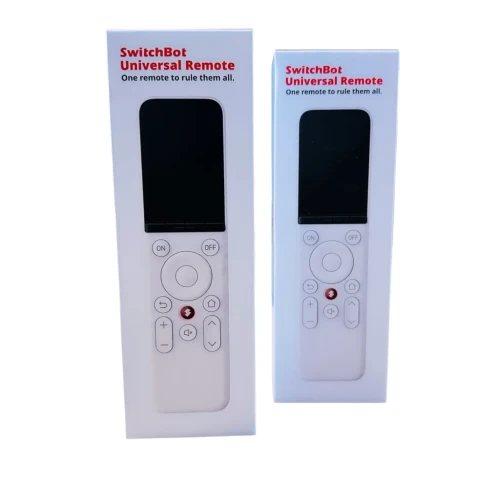 SwitchBot Universal Smart Remote Control for All Your Appliances Multi-useSwitchBot Multi-Use Smart Universal Remote Control with Customized App, Hub Required, Control 10 IR, 15 Bluetooth Devices & 10 Scenes, Compatible with TV/AC/SwitchBot Bot, Curtain, 