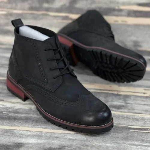 Men's gentle leather boots
