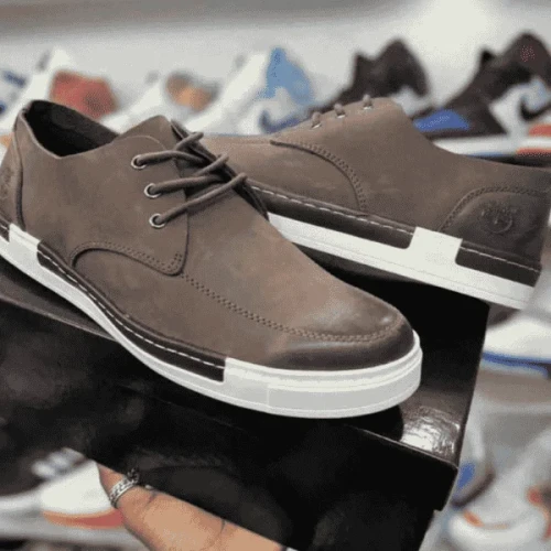 Casual brown fashion gentle shoes