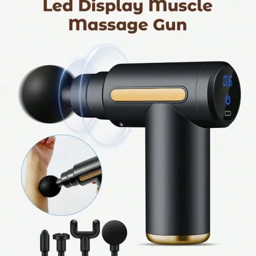 LED display muscle massage gun