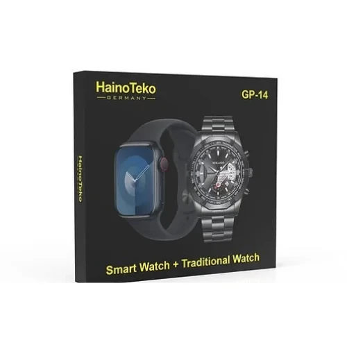Kampala  Haino Teko GP-14 AMOLED Smart Watch + Traditional Watch