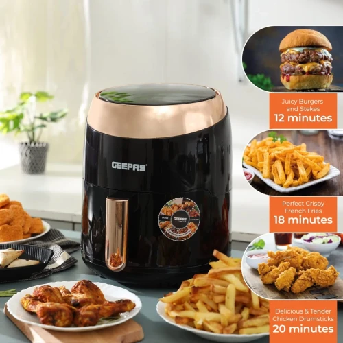 Geepas 3.5L digital air fryer, model GAF37501N