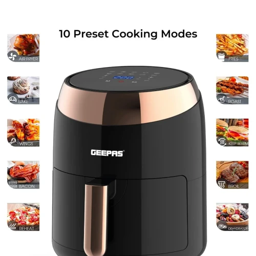 Geepas 3.5L digital air fryer, model GAF37501N