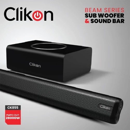 Clikon CK855 Beam Series Soundbar 2.0 Wireless Bluetooth Speaker