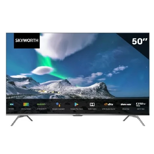 SkyWorth 50 inch Smart UHD 4K With HDR Google Frameless TV