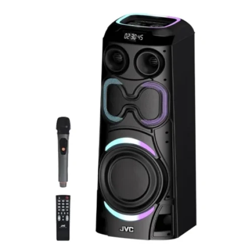 JVC Portable Party Bluetooth Speaker Wireless Mic XS-N6112PB