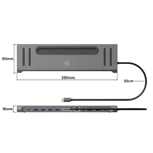 Mobility Lab USB-C Docking 12-in-1