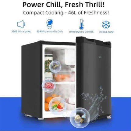 CHIQ 60 Liter Single Door Defrost Refrigerator | CSR60DSK3