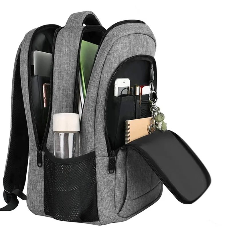 Computer Backpack Travel Laptop Business Backpack With USB Charging Port