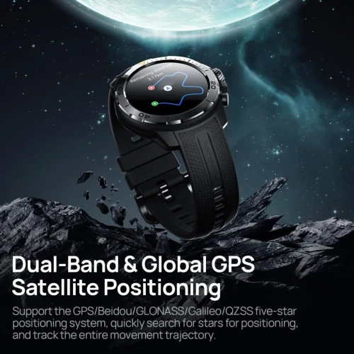 Mibro GS Explorer Fitness Smart Watch Dual Band GPS Dual Strap