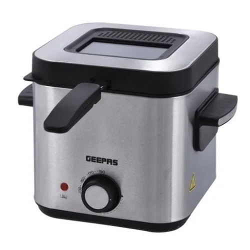 Geepas 1.5 ltrs Deep Fryer with Viewing Window, GDF36016, 2 Years Warranty