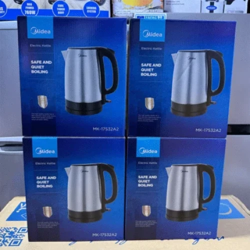 Midea 1.7 Litres Stainless Steel Kettle 2200W | MK17S32A2