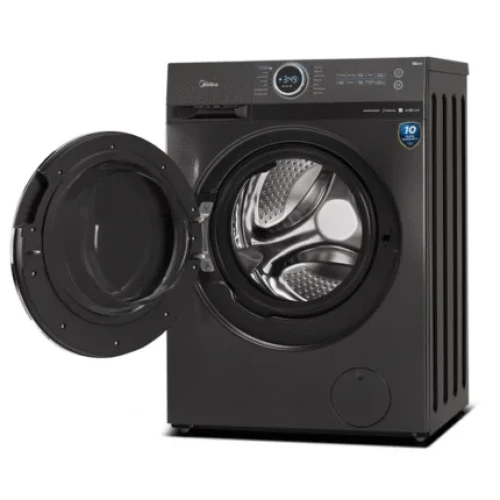 Midea 10kg Front Loader Washing Machine Inverter 1400rpm – Titanium