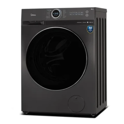 Midea 10kg Front Loader Washing Machine Inverter 1400rpm – Titanium