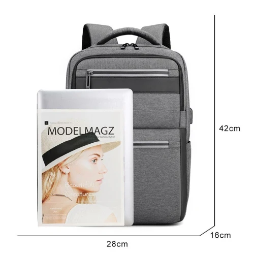 Mens Backpacks Multifunctional Waterproof Bag USB Charging Laptop bag | Male Business Travel Bagpack