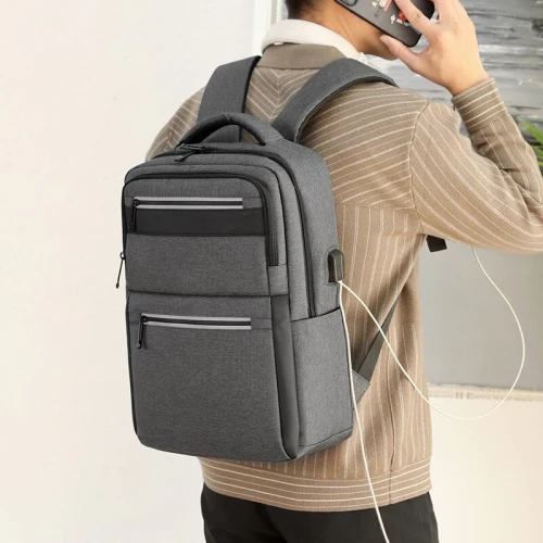 Mens Backpacks Multifunctional Waterproof Bag USB Charging Laptop bag | Male Business Travel Bagpack
