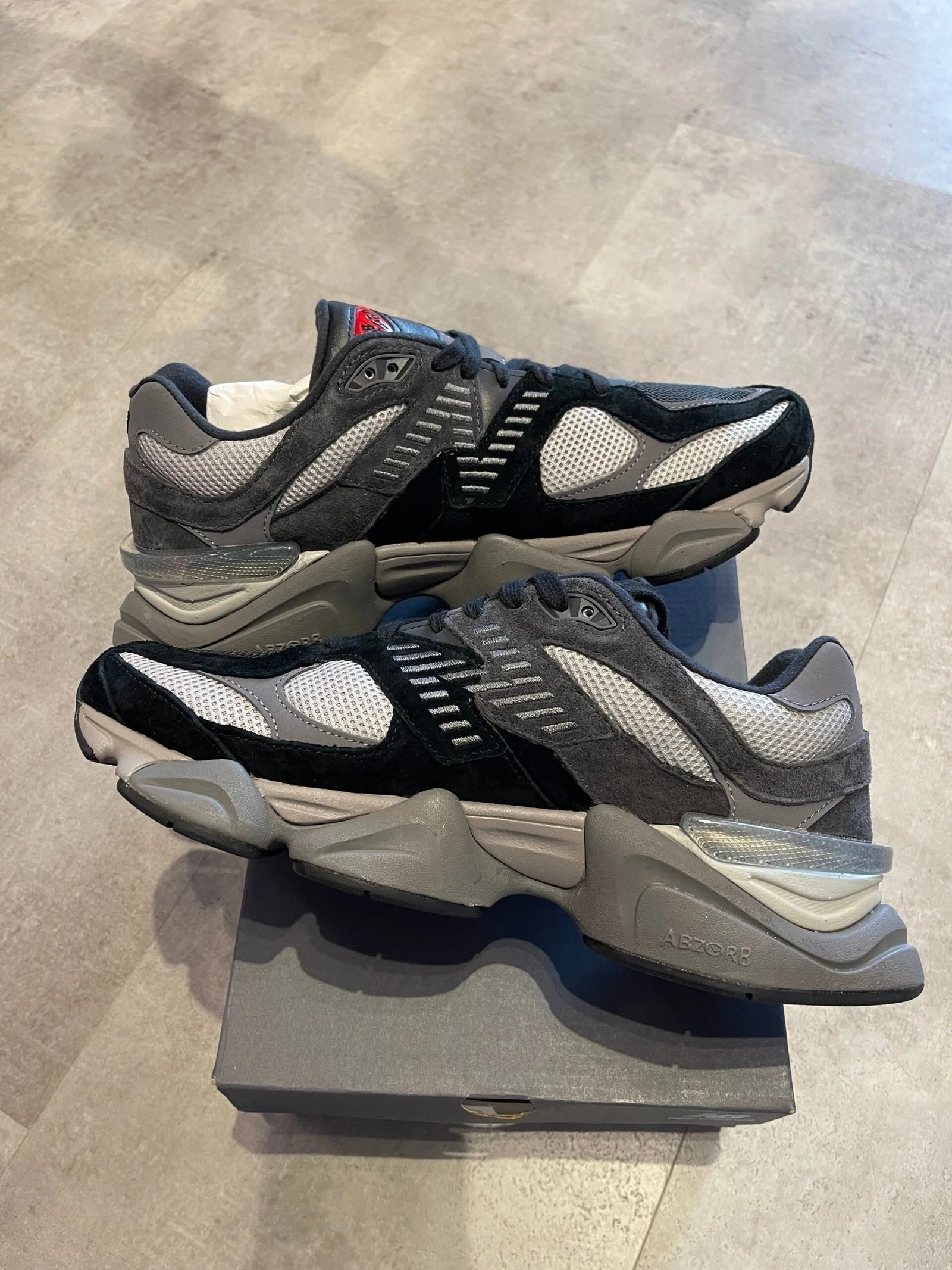 New Balance 9060 Black Castlerock Grey