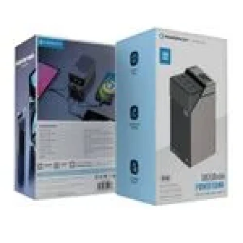 Powerology 50000 Power Bank 65W 3×PD Type-C And 3×USB-A - Black
