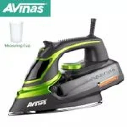 Avinas AV-246 Steam Iron 3000 Watts – Green/Black