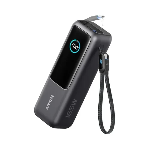 Anker Zolo Power Bank, 25,000mAh, 165W Ultra-Fast Portable Charger for Dual Laptops