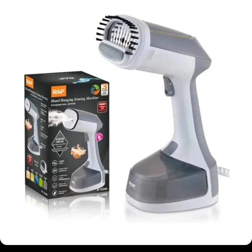 RAF R.1324G Vertical Garment Steamer Iron – 1500W Vaporizer with Fast Heat-Up & Anti-Drip Function