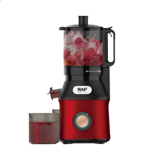 RAF R.2733 Slow Juicer – 141mm Wide Mouth, Quiet Motor, Stainless Steel Blade, 1.7L Capacity