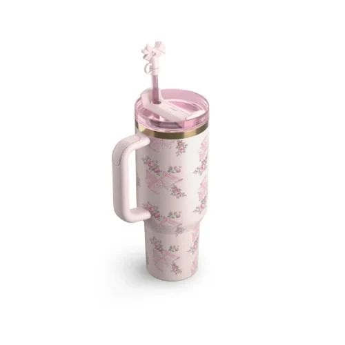 Stanley x LoveShackFancy Quencher Mug 1.18L Stainless Steel Tumbler 40oz