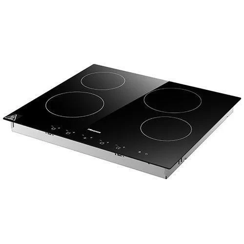 Hisense HHU60CEEC 60cm Built-In 4 Zone Ceramic Hob – Touch Control, Black Glass