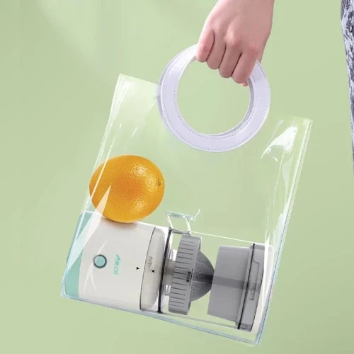 Wireless Juicer, Automatic Electric Fruit Juicer, USB Charges Juice Separator, Portable Squeezer Pressure Blender, Rechargeable Citrus Juice