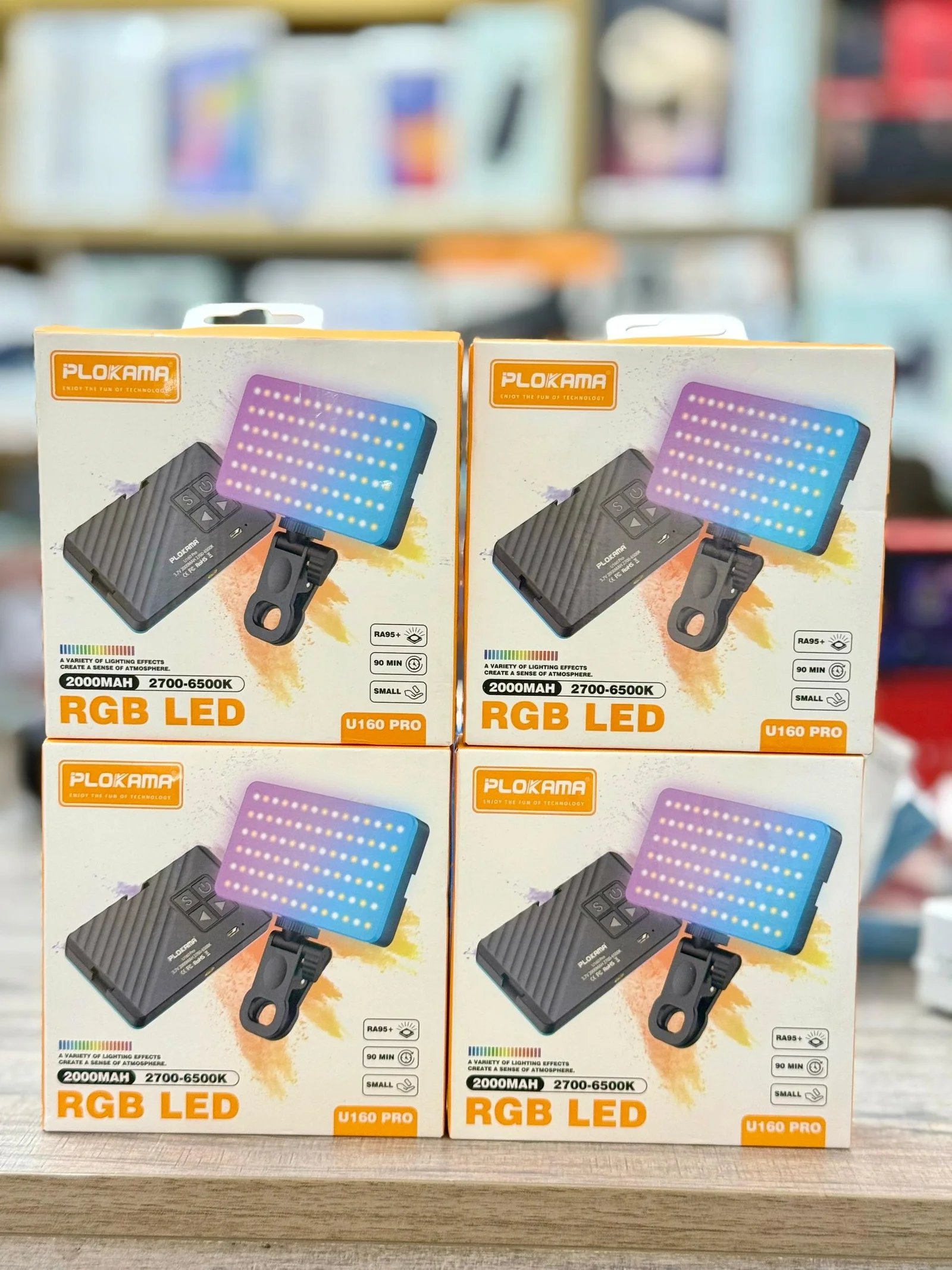 Plokama U160 pro RGB Video Light.