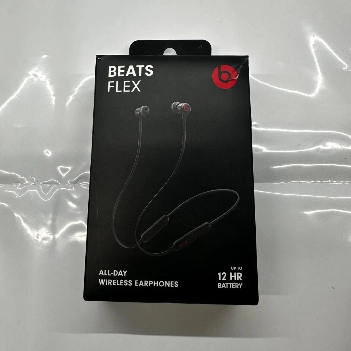 Beats Flex Wireless Earbuds Apple W1 Headphones Earphones - Black - New Inbox