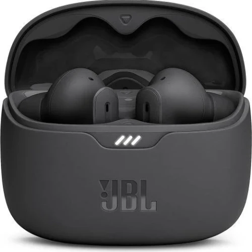 JBL Tune Beam True Wireless Noise Cancelling Earbuds, Pure Bass Sound, Bluetooth 5.3, Smart Ambient, 4-Mics Technology, Voice Aware, 48H Battery, Water and Dust Resistant - Black | JBLTBEAMBLK