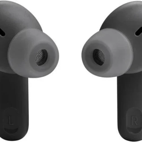 JBL Tune Beam True Wireless Noise Cancelling Earbuds, Pure Bass Sound, Bluetooth 5.3, Smart Ambient, 4-Mics Technology, Voice Aware, 48H Battery, Water and Dust Resistant - Black | JBLTBEAMBLK