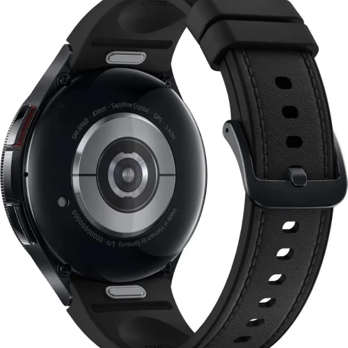 SAMSUNG Galaxy Watch 6 Classic 47mm Stainless-Steel Smartwatch w/Fitness Tracker, Heart Monitor, BIA Sensor, Bluetooth – Black