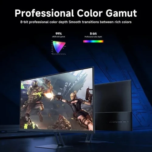 Xiaomi 27-inch Gaming Monitor, 165Hz 1ms Full HD 1920x1080 IPS Ultra-Thin PC Monitor Gaming Computer Screen, 99% sRGB Desktop Screen with FreeSync Premium.