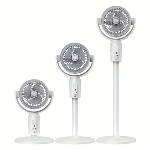 Adjustable high and low fans, equipped with built-in aromatherapy box, mosquito proof, 5-speed, Type-C charging port, lithium battery power supply, remote control, air circulation device, modern fan USB charging port